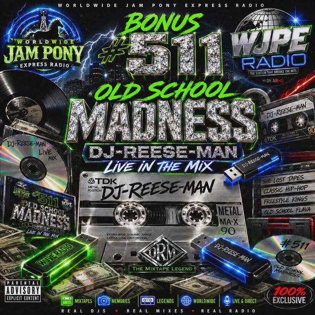 DJ REESEMAN JPE - OLD SCHOOL MADNESS #511 MIXTAPE c2026