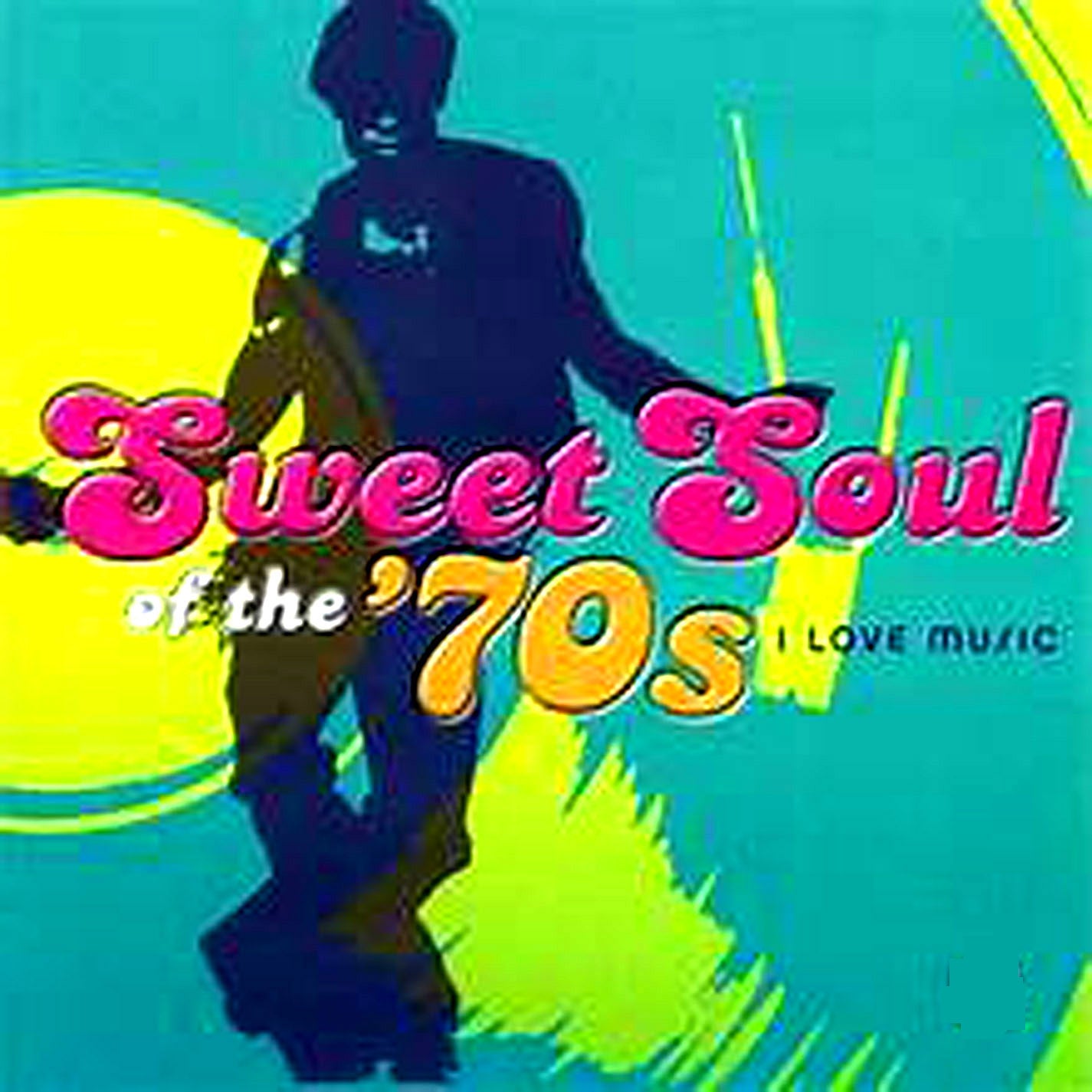 SWEET SOUL OF THE 70'S - I LOVE MUSIC - VARIOUS ARTISTS (CD LP) c1970