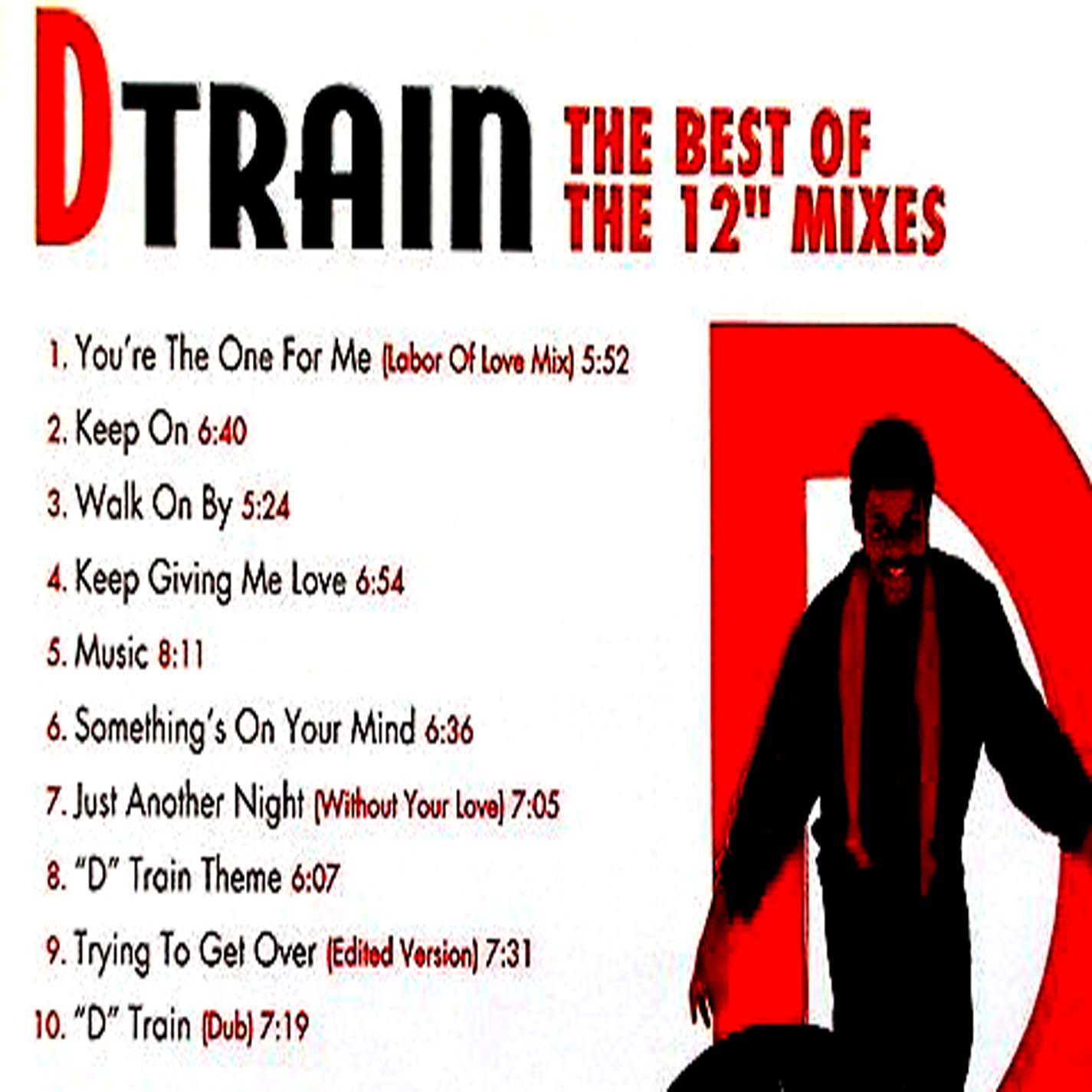 D-TRAIN - THE BEST OF 12" MIXES  (CD LP) c1981