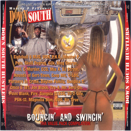 D0WN S0UTH HUSTLERS - B0UNCIN AND SWANGIN (CD LP) 2 DISC SET c1995
