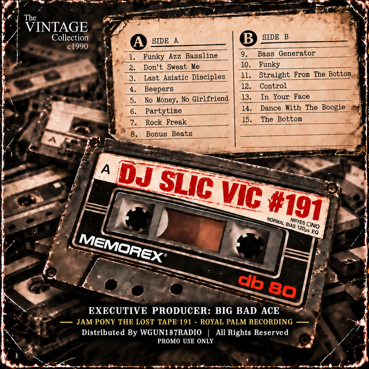 dj slic vic VINTAGE MIXTAPE 191 jpe djs c1990