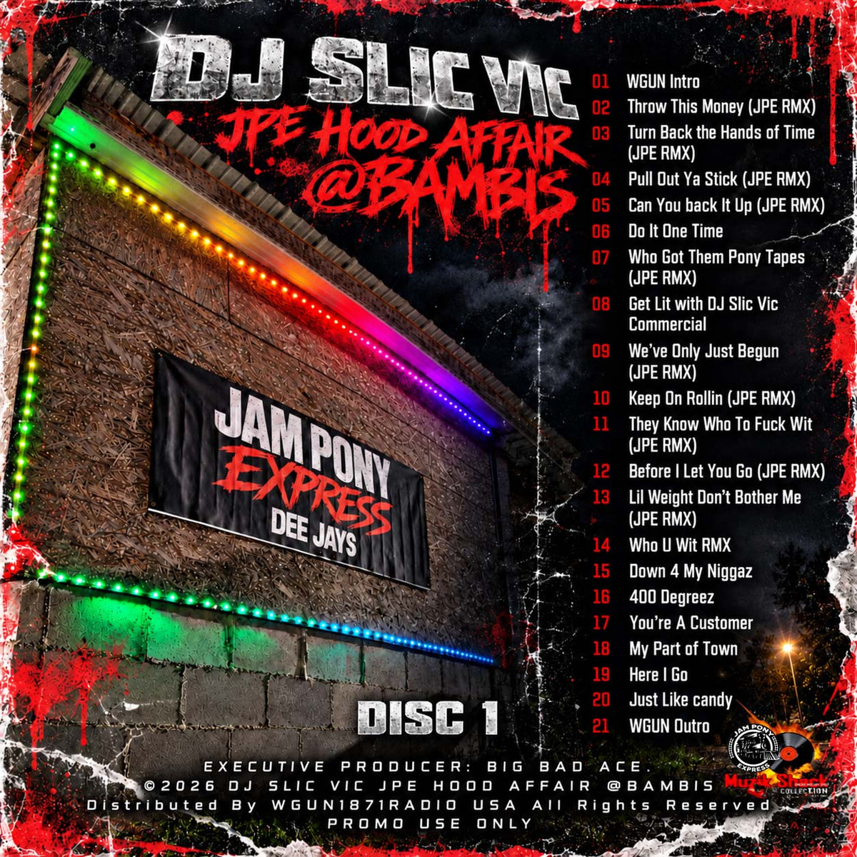 DJ SLIC VIC JPE - "LIVE @BAMBI'S PLACE BEAUFORT SC c2026