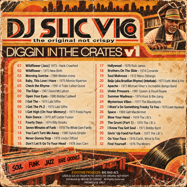 dj slic vic DIGGIN IN THE CRATES v1 jpe djs c2026