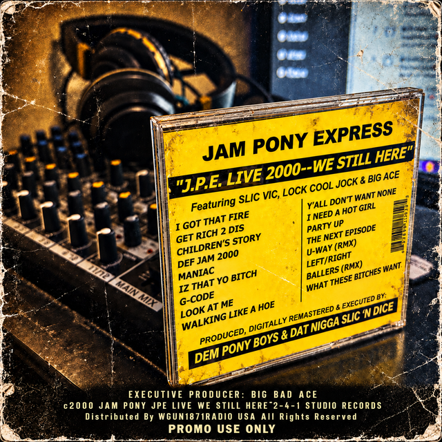 jam pony WE STILL HERE jpe djs c2000