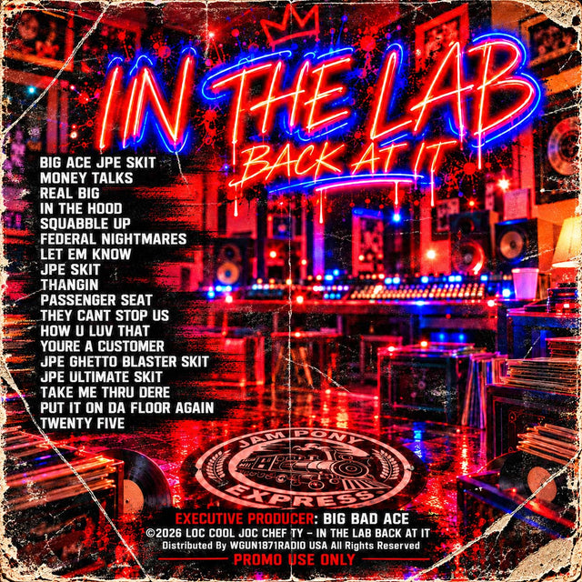 LOC COOL JOC - IN THE LAB BACK AT IT c2026