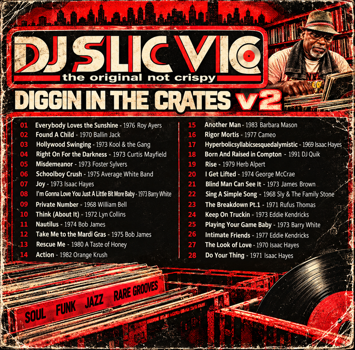 dj slic vic DIGGIN IN THE CRATES v2 jpe djs c2026
