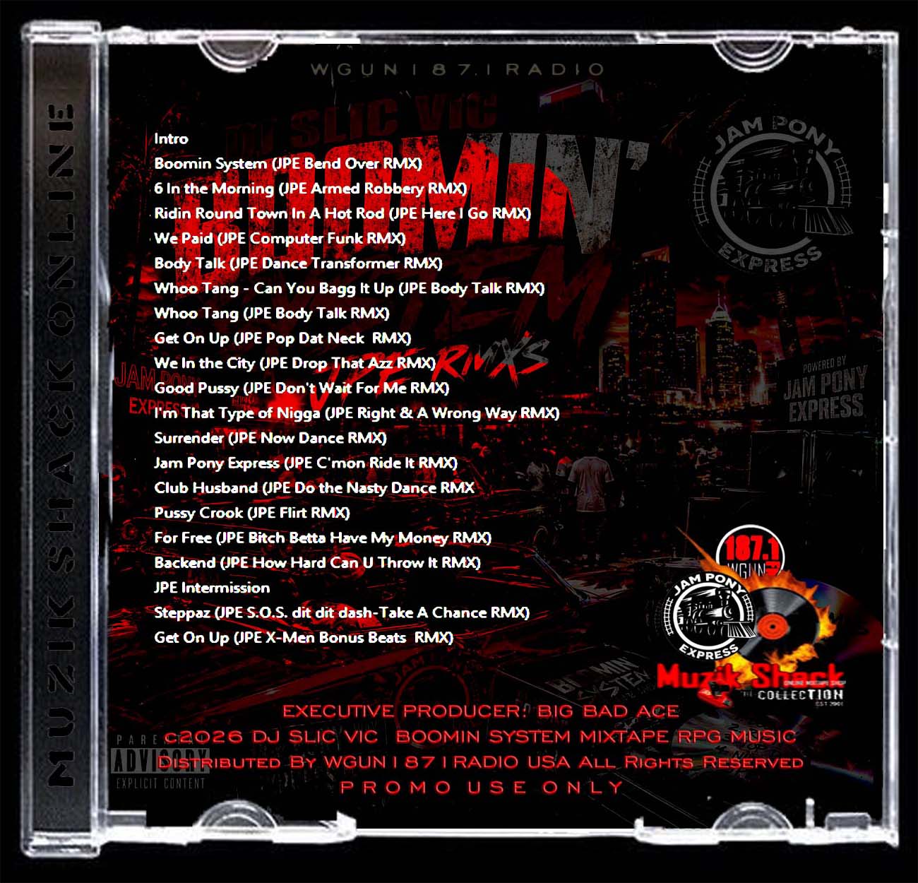 DJ SLIC VIC JPE- BOOMIN SYSTEM MIXTAPE c2026