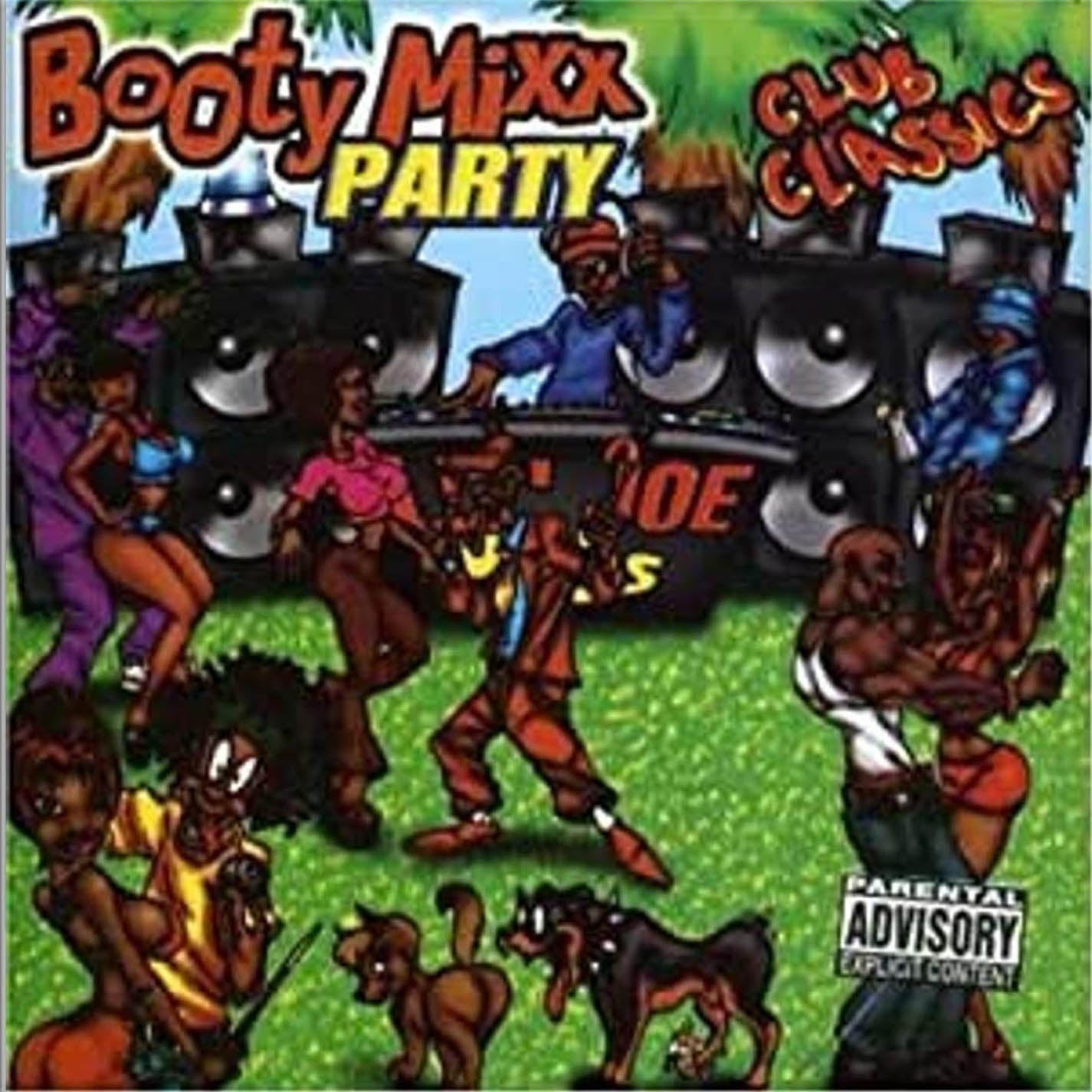 CLUB CLASSICS - THE BOOTY MIX PARTY (CD LP) c1996