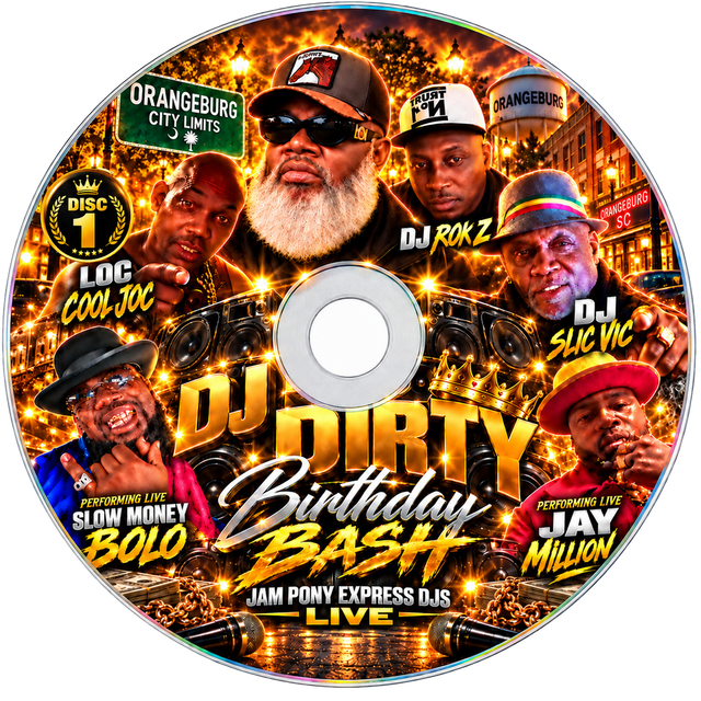 JAM PONY "LIVE" - DJ DIRTY BDAY BASH ORANGEBURG SC c2026