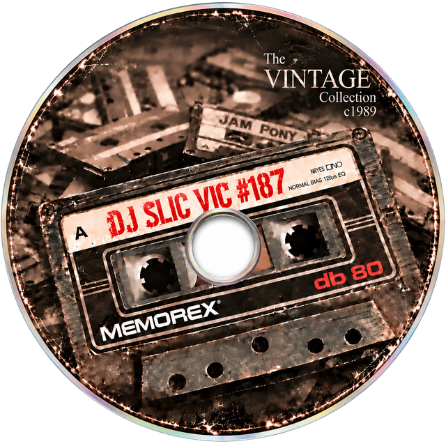 dj slic vic VINTAGE MIXTAPE 187 jpe djs c1989