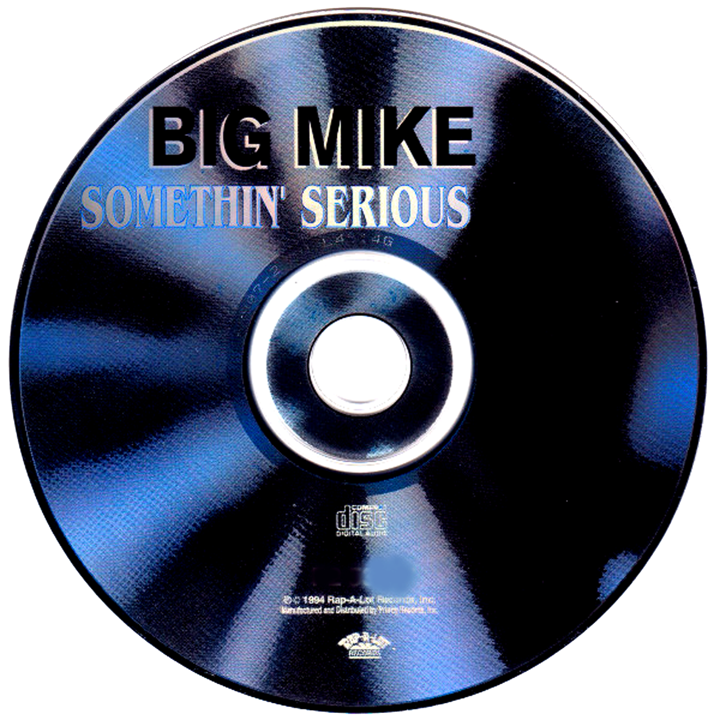 BIG MIKE - SOMETHIN' SERIOUS (CD LP) c1994