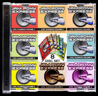 JAM PONY - CLASSIC VOL 1 - 8 BOXSET c1986 - 2002