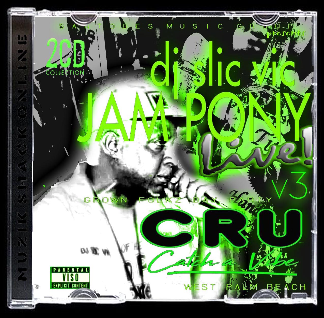 DJ SLIC VIC - CATCH A VIBE CRU LOUNGE "LIVE" VOL 3 c2024