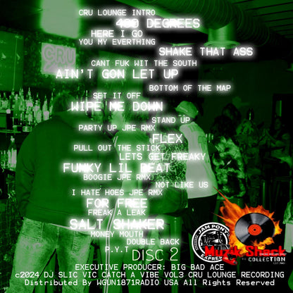 DJ SLIC VIC - CATCH A VIBE CRU LOUNGE "LIVE" VOL 3 c2024