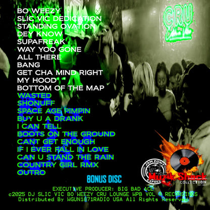 DJ SLIC VIC BO WEEZY - CATCH A VIBE CRU LOUNGE WPB "LIVE" VOL 4 c2025