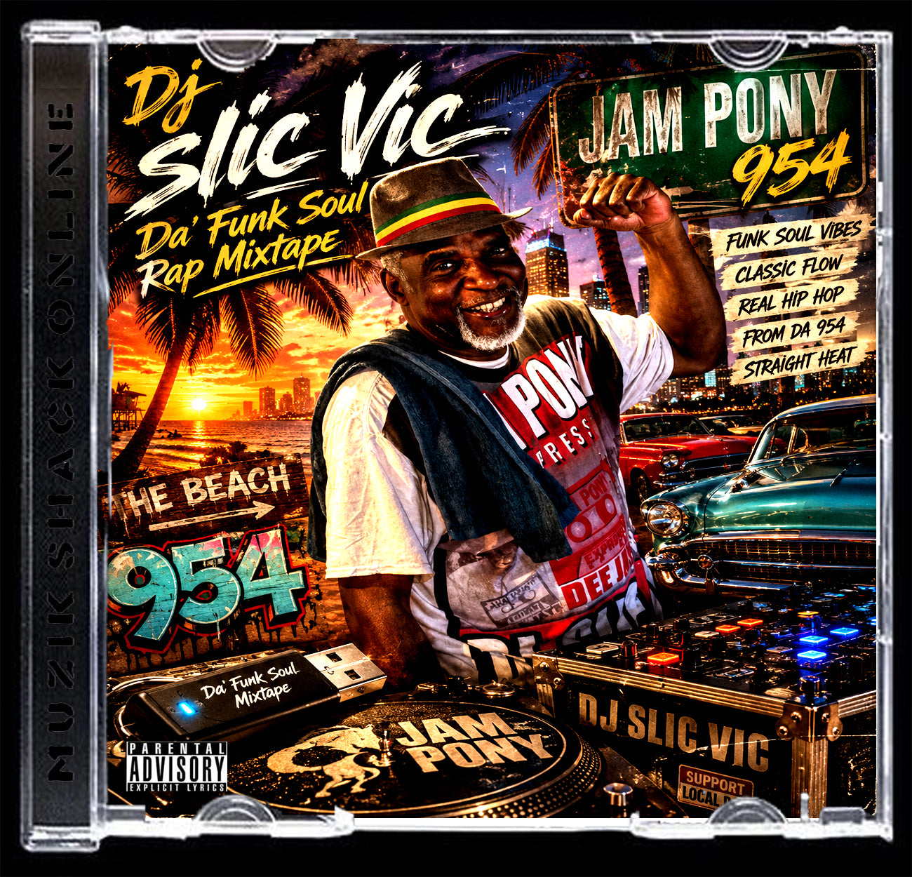 DJ SLIC VIC JPE- DA FUNK SOUL RAP MIXTAPE c2026 – Muzik-Shack-Online