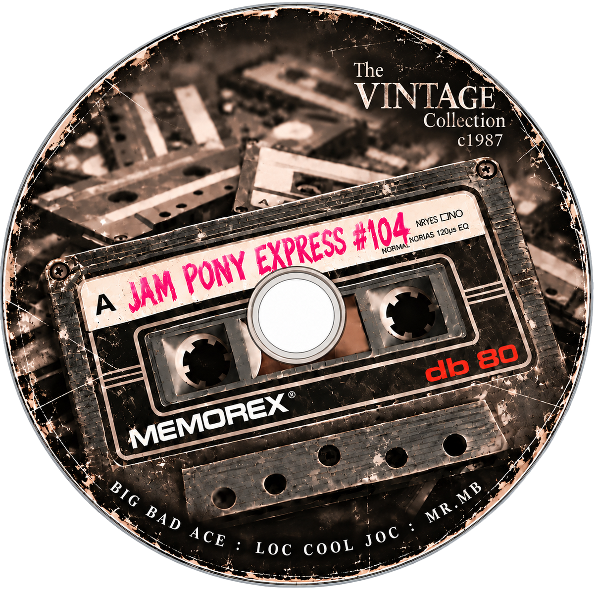 JAM PONY - THE LOST TAPE VINTAGE 104 c1987