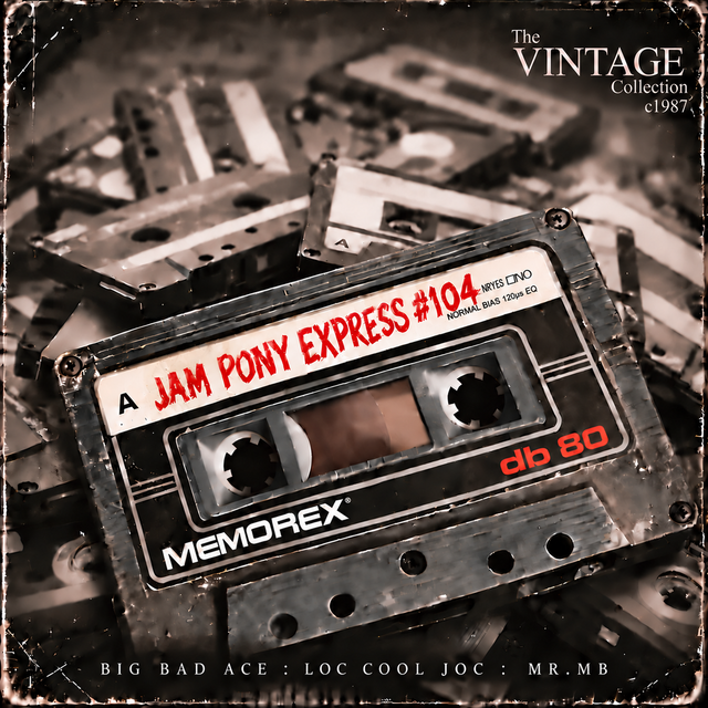 jam pony VINTAGE MIXTAPE 104 jpe djs c1987