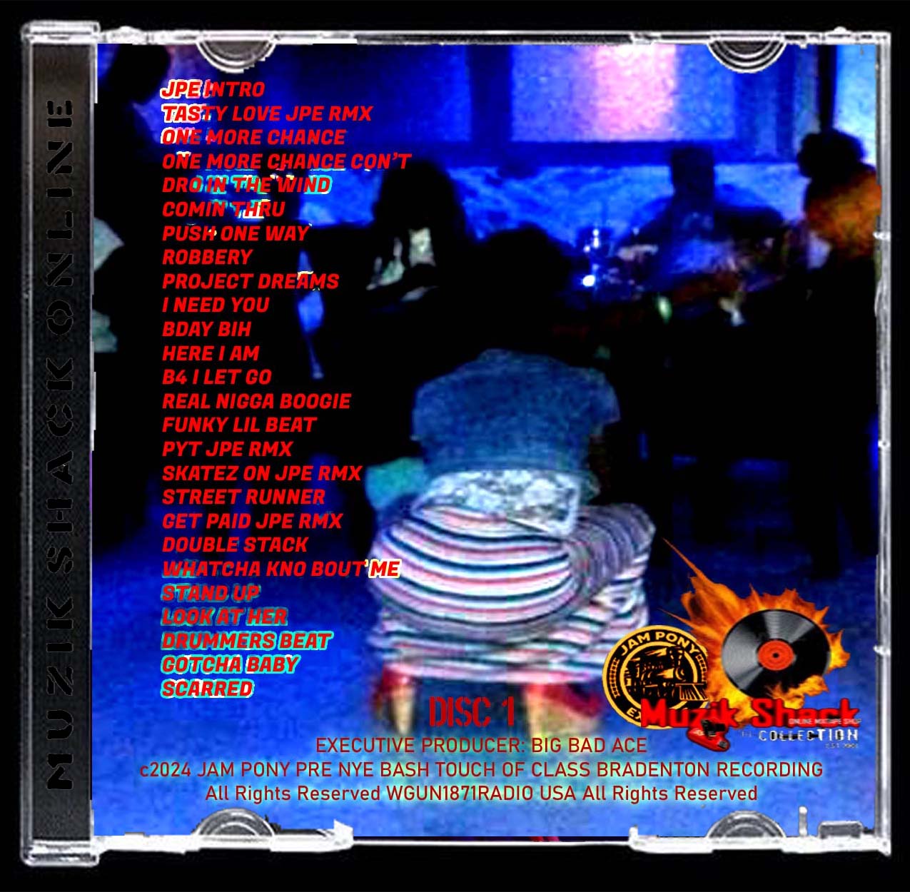 JAM PONY - NYE BASH TOUCH OF CLASS "LIVE" c2024