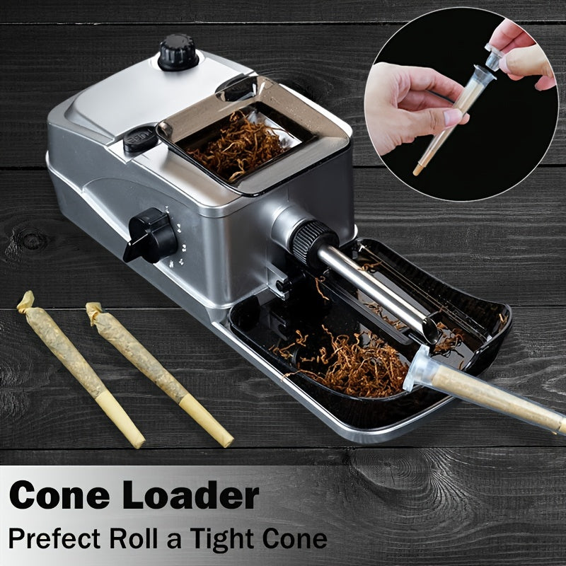 Cigarette Rolling Machine Electric Cigarette Rolling Machine Cone Cigarette Rolling Machine Automatic Cigarette Rolling Machine 3 In 1 Cigarette Rolling Machine For 65mm And 8mm Cigarette Tubes And Prerolled Cigarette Tubes