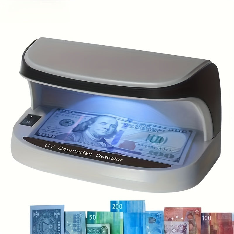 Currency Detector With Purple Light Banknote Detector Carries A Battery Banknote Lamp And The Multi Country Currency Banknote Detector Is Super Powersaving