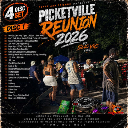 DJ SLIC VIC JPE - PICKETVILLE REUNION "LIVE c2026