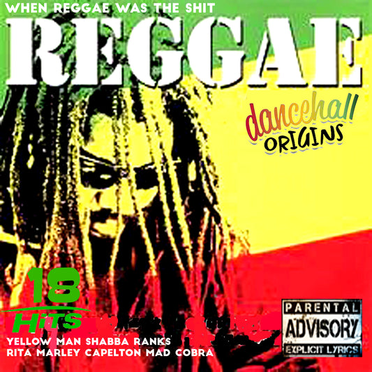 WHEN REGGAE WAS THE SHIT - VARIOUS ARTISTS (CD LP) c1980 -