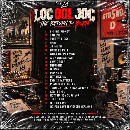 LOC COOL JOC - THE RETURN TO BURN c2026