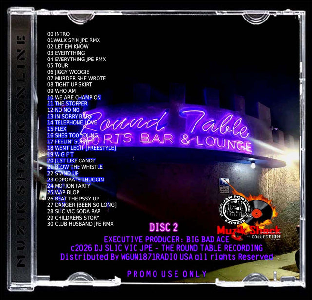 DJ SLIC VIC JPE - THE ROUND TABLE MIAMI c2026
