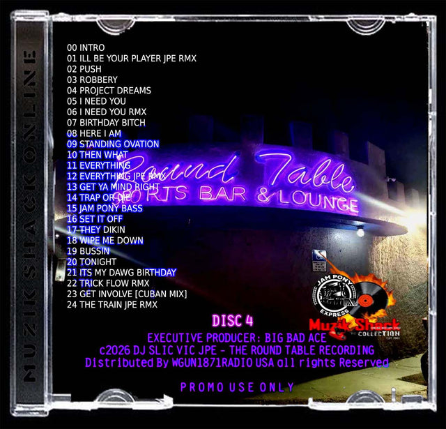 DJ SLIC VIC JPE - THE ROUND TABLE MIAMI c2026