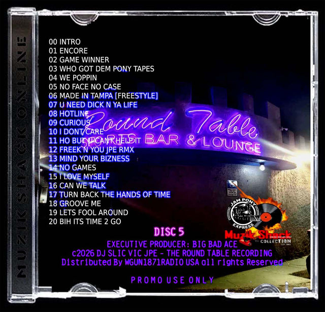 DJ SLIC VIC JPE - THE ROUND TABLE MIAMI c2026