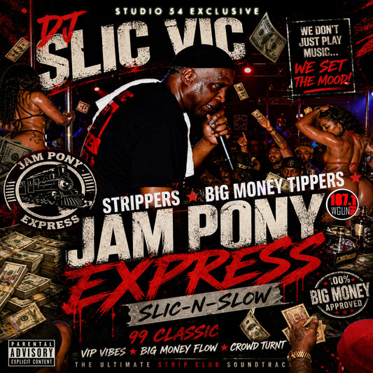 DJ SLIC VIC JPE- STRIPPERS-N-BIG MONEY TIPPERS c1999