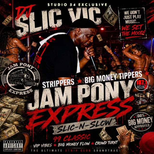 DJ SLIC VIC JPE- STRIPPERS-N-BIG MONEY TIPPERS c1999