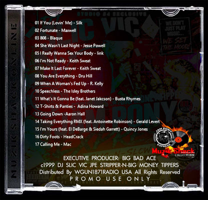 DJ SLIC VIC JPE- STRIPPERS-N-BIG MONEY TIPPERS c1999