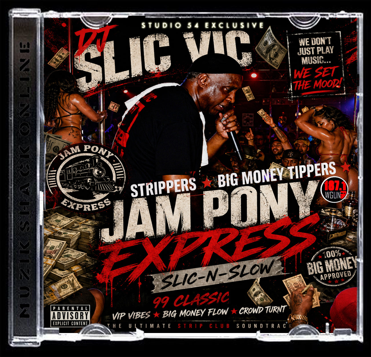 DJ SLIC VIC JPE- STRIPPERS-N-BIG MONEY TIPPERS c1999