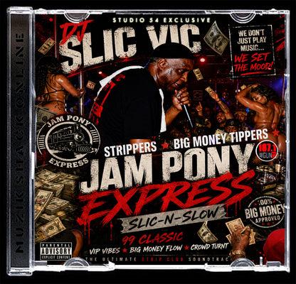 DJ SLIC VIC JPE- STRIPPERS-N-BIG MONEY TIPPERS c1999