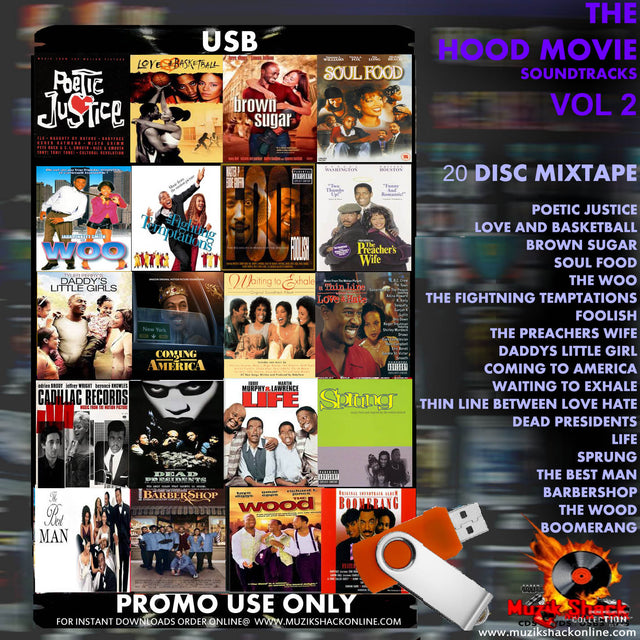 THE HOOD MOVIES SOUNDTRACK VOL 2 MIXTAPE c2025