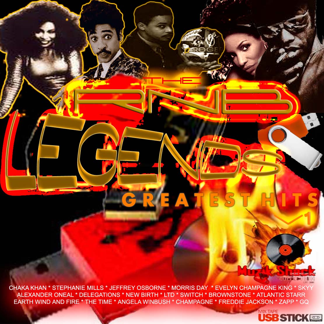 THE RNB LEGENDS GREATEST HITS VOL 1 MIXTAPE c2025