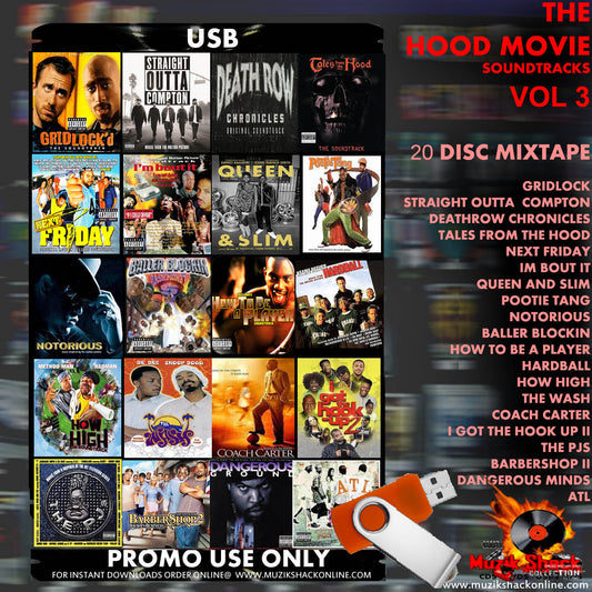 THE HOOD MOVIES SOUNDTRACK VOL 3 MIXTAPE c2025