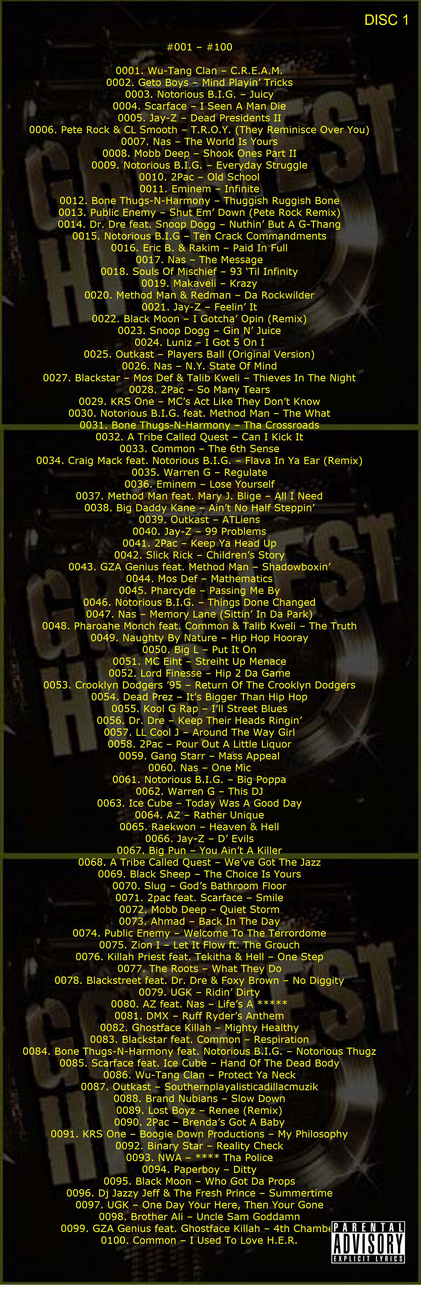 TOP 1000 VARIOUS ARTISTS - GREATEST HITS VOL 1 (5) DISC SET (CD LP) c1980-