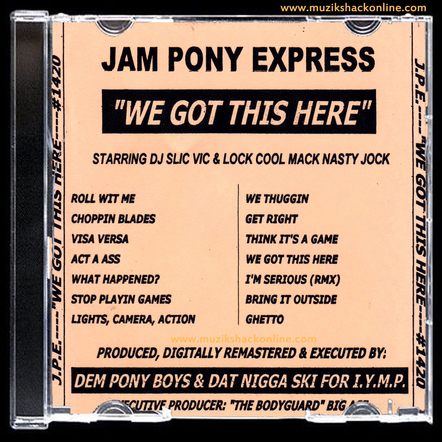 JAM PONY - WE GOT THIS HERE (RARE COPY) c2002