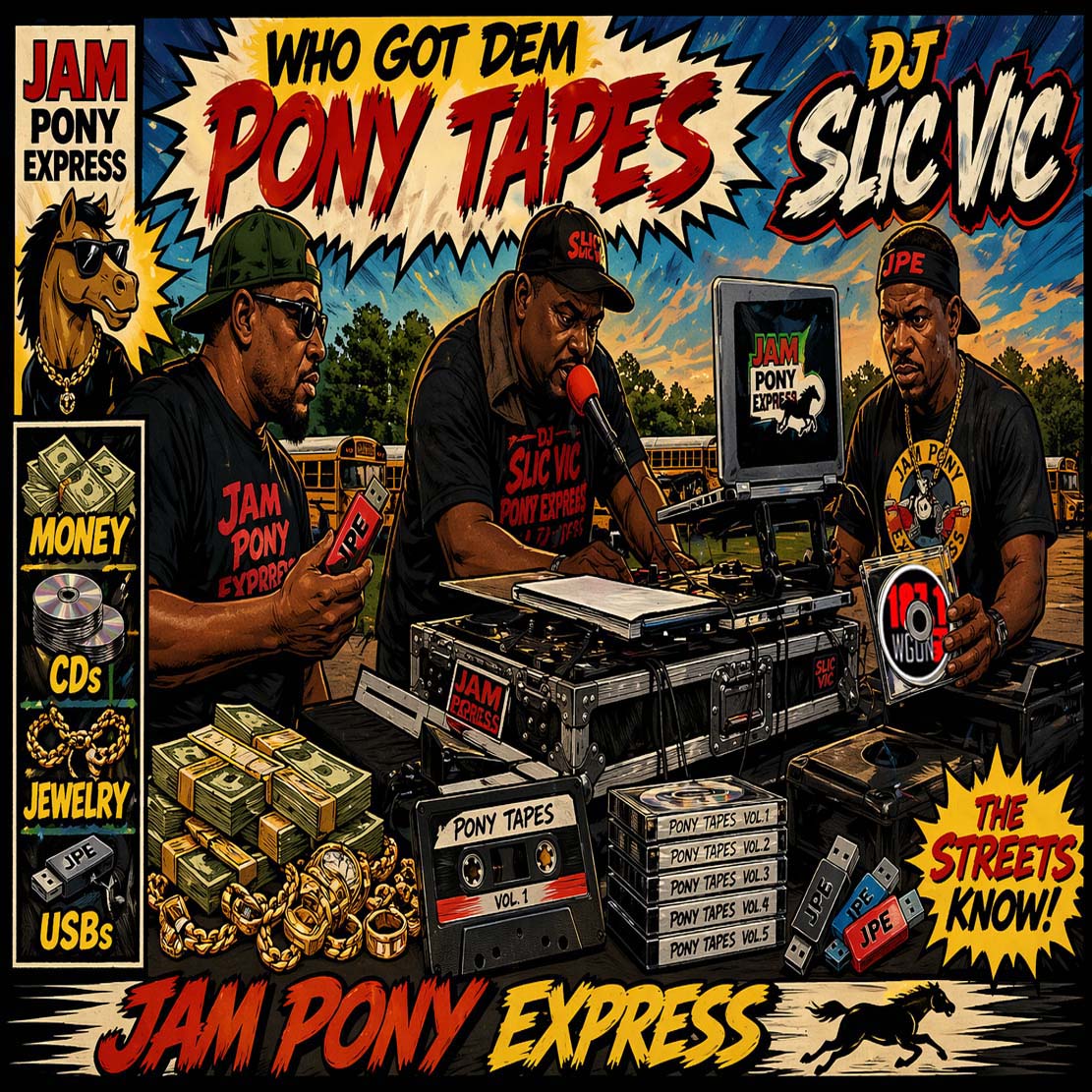 DJ SLIC VIC JPE- WHO GOT DEM PONY TAPES (DA MIX) c2026