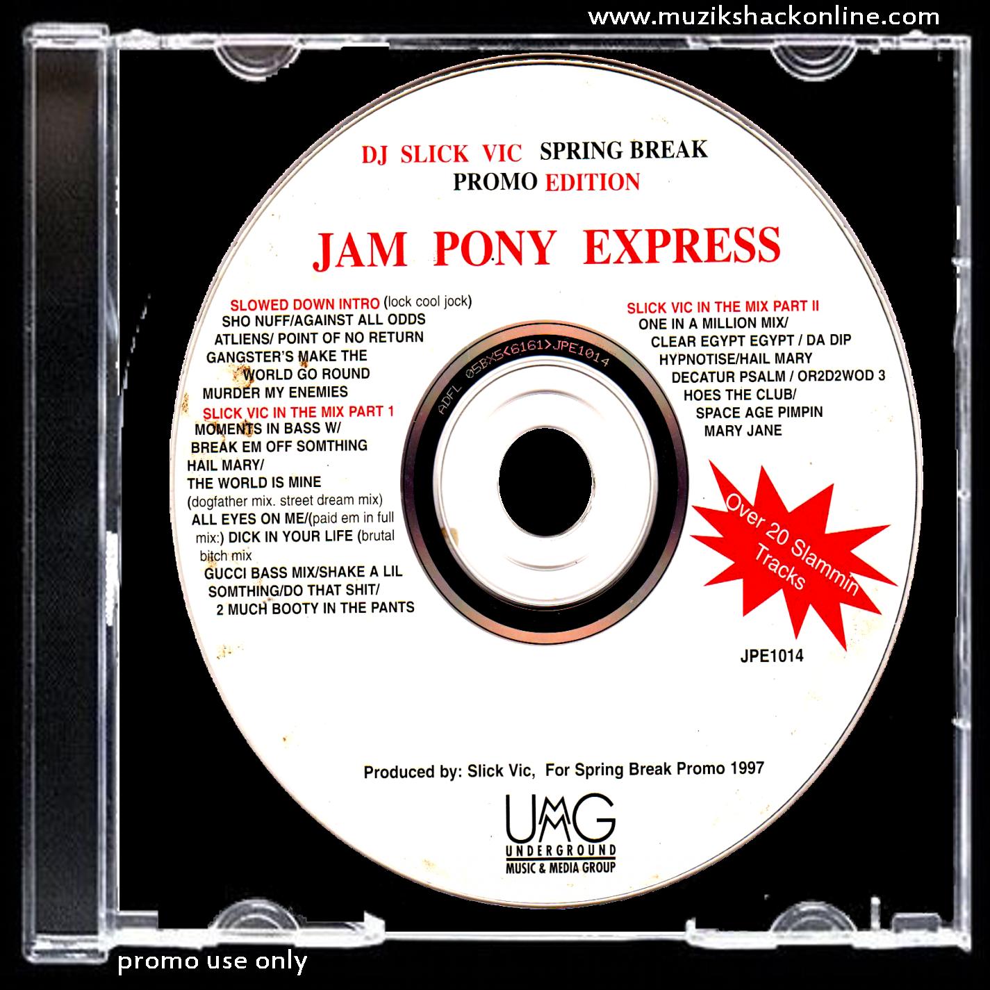 SLIC VIC - SPRING BREAK PROMO EDITION (RARE COPY) c1997 – Muzik-Shack ...