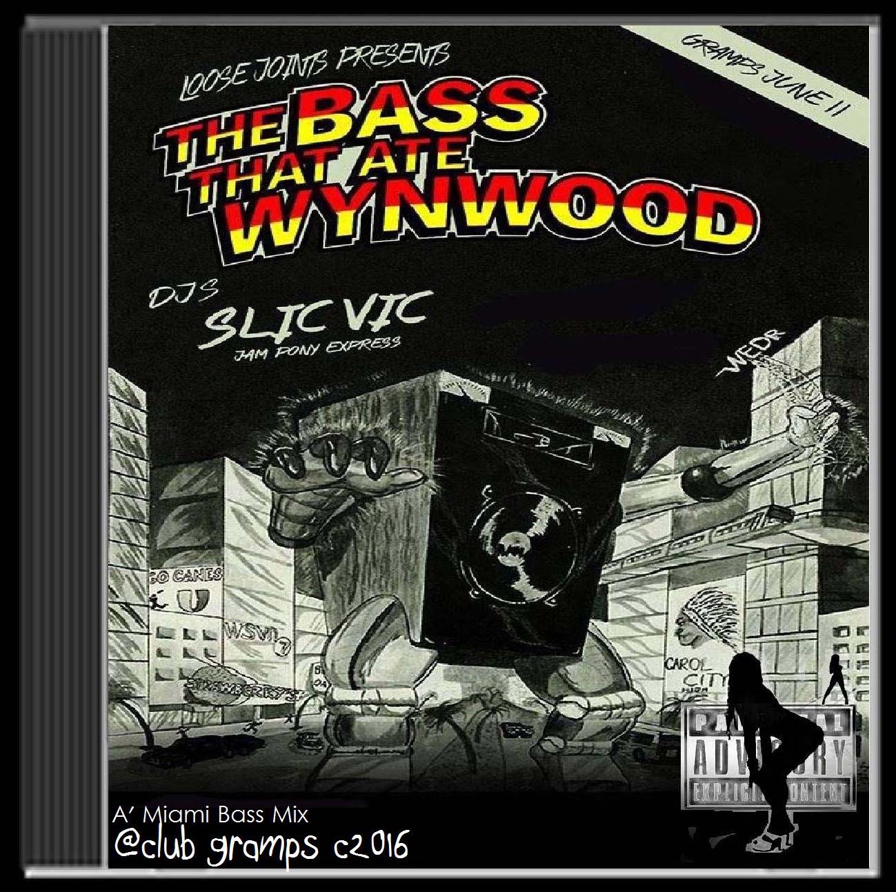 SLIC VIC - THE BASS THAT ATE WYNWOOD MEGAMIX c2016