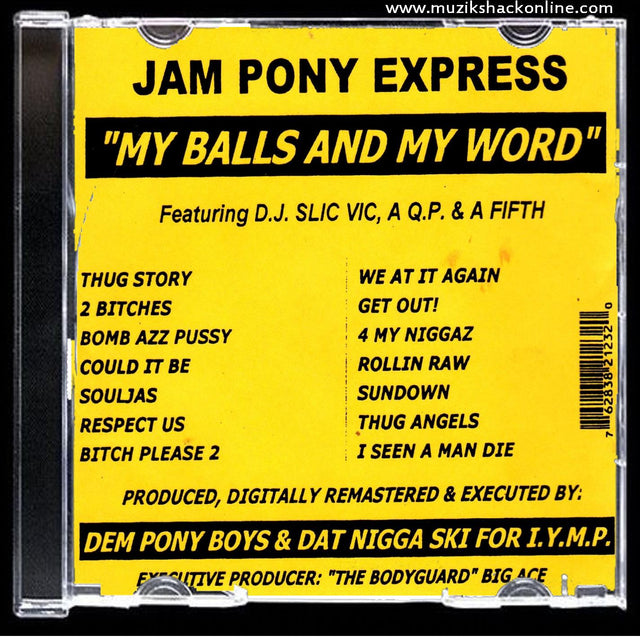 SLIC VIC - MY BALLS AND MY WORD (RARE COPY) c2000
